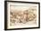 Arno Landscape, 5th August, 1473-Leonardo da Vinci-Framed Giclee Print