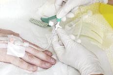 Removing An Intravenous Catheter-Arno Massee-Photographic Print