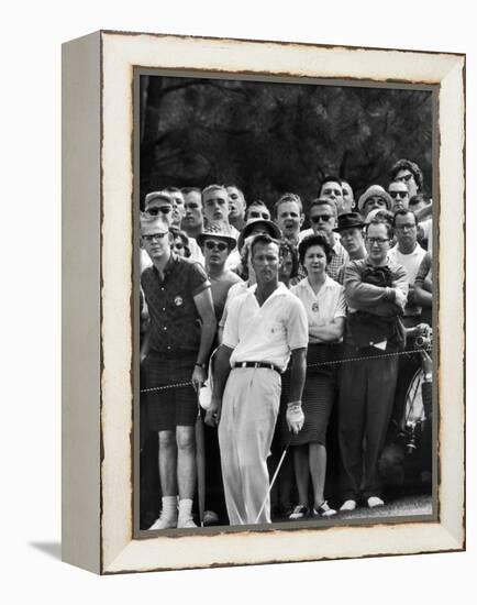 Arnold Palmer After Winning the Masters Tournament-George Silk-Framed Premier Image Canvas