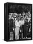 Arnold Palmer After Winning the Masters Tournament-George Silk-Framed Premier Image Canvas