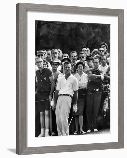 Arnold Palmer After Winning the Masters Tournament-George Silk-Framed Premium Photographic Print