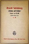 Arnold Schoenberg-Arnold Schoenberg-Framed Giclee Print