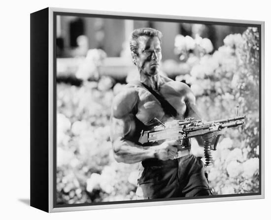 Arnold Schwarzenegger - Commando-null-Framed Stretched Canvas