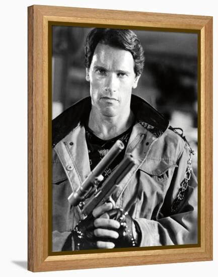 ARNOLD SCHWARZENEGGER. "THE TERMINATOR" [1984], directed by JAMES CAMERON.-null-Framed Premier Image Canvas