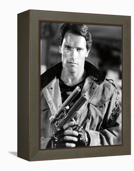 ARNOLD SCHWARZENEGGER. "THE TERMINATOR" [1984], directed by JAMES CAMERON.-null-Framed Premier Image Canvas