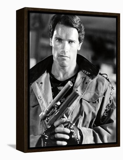 ARNOLD SCHWARZENEGGER. "THE TERMINATOR" [1984], directed by JAMES CAMERON.-null-Framed Premier Image Canvas
