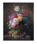 Rich Still Life of Roses-Arnoldus Bloemers-Mounted Art Print