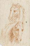 Tête de femme couronnée d'épis de blé (Cérès)-Arnould de Vuez-Giclee Print