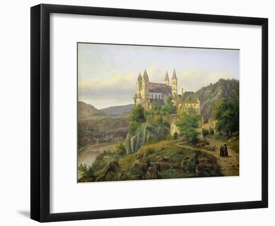 Arnstein Abbey. 1835-Carl Friedrich Lessing-Framed Giclee Print