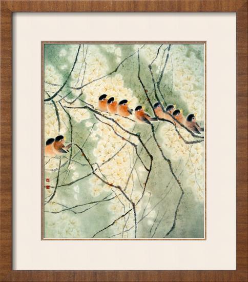 Aroma of Early Spring-Minrong Wu-Framed Giclee Print