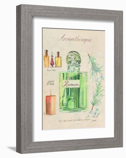 Aromatherapie, Romarin-Laurence David-Framed Art Print