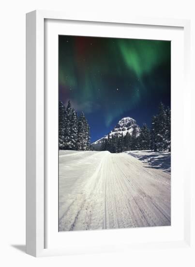 Arora Borealis, Northern Lights-null-Framed Photographic Print