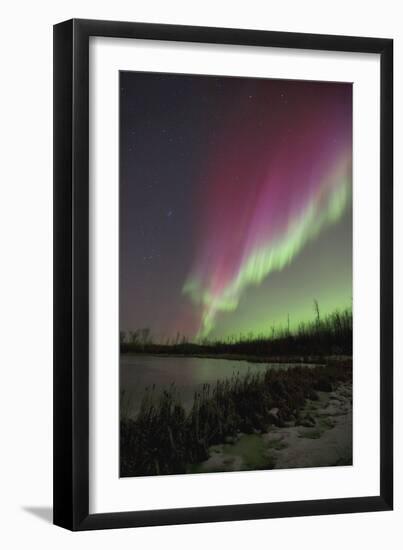 Arora Borealis, Northern Lights-null-Framed Photographic Print