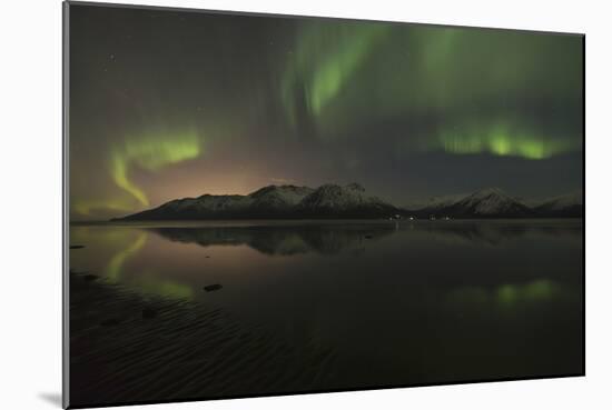 Arora Borealis, Northern Lights-null-Mounted Photographic Print