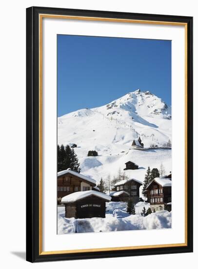 Arosa Mountain Resort, Graubunden, Swiss Alps, Switzerland, Europe-Christian Kober-Framed Photographic Print