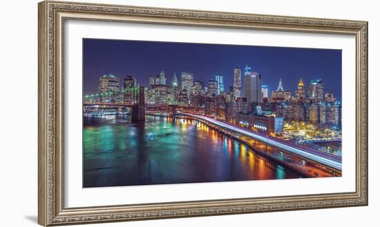 Around New York-Assaf Frank-Framed Giclee Print