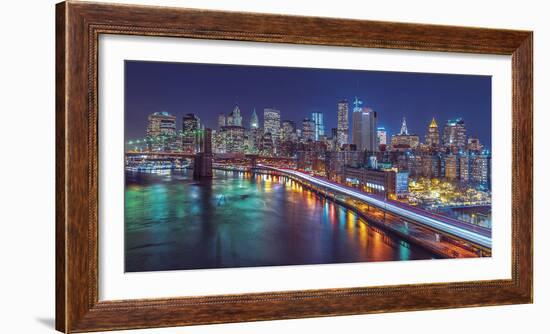 Around New York-Assaf Frank-Framed Giclee Print