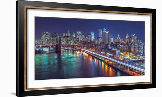 Around New York-Assaf Frank-Framed Giclee Print