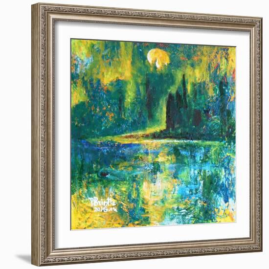 Around the Bend, 2016-Patricia Brintle-Framed Giclee Print