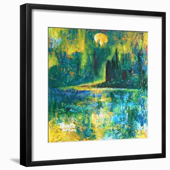 Around the Bend, 2016-Patricia Brintle-Framed Giclee Print