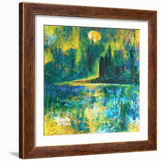 Around the Bend, 2016-Patricia Brintle-Framed Giclee Print