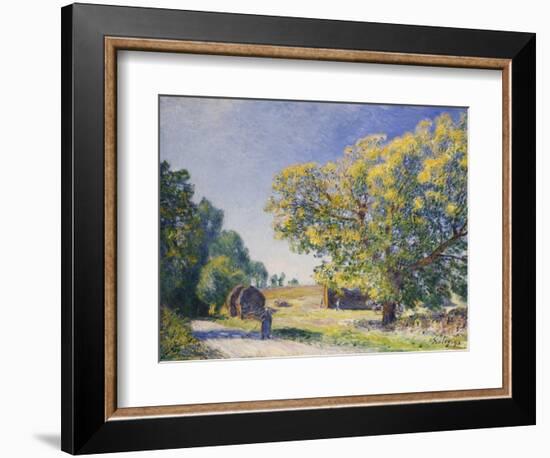 Around the Forest, a Clearing; Autour De La Foret, Une Clairiere, 1895-Alfred Sisley-Framed Giclee Print