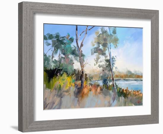 Around the Lake, Aspendale-Craig Trewin Penny-Framed Art Print