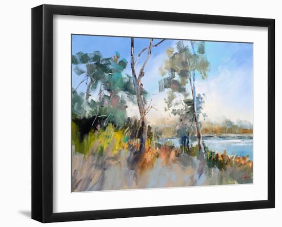 Around the Lake, Aspendale-Craig Trewin Penny-Framed Art Print