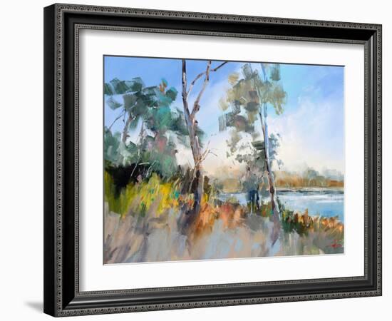 Around the Lake, Aspendale-Craig Trewin Penny-Framed Art Print