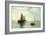 Around the Lighthouse-Edward Moran-Framed Giclee Print