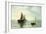 Around the Lighthouse-Edward Moran-Framed Giclee Print