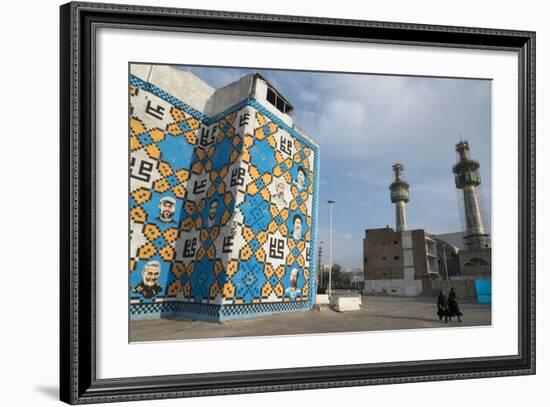 Around the Shrine Complex, Haram E Razavi, Mashhad, Iran, Western Asia-Eitan Simanor-Framed Photographic Print