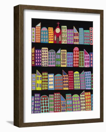 Around the Way-Kerri Ambrosino-Framed Giclee Print