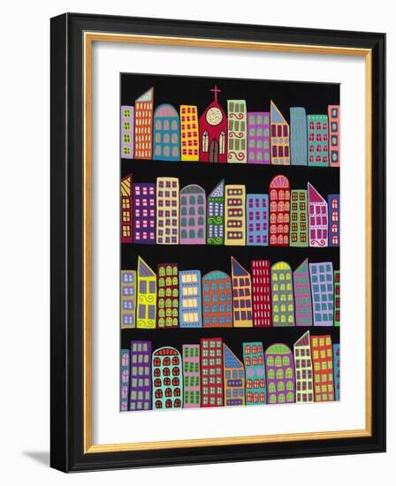 Around the Way-Kerri Ambrosino-Framed Giclee Print