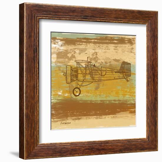 Around the World II-Yashna-Framed Art Print