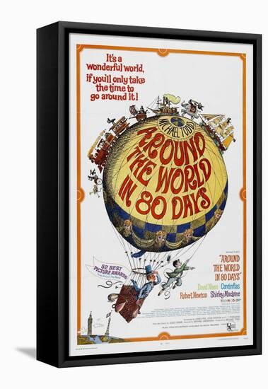 Around the World In 80 Days, 1956, "Around the World In Eighty Days" Directed by Michael Anderson-null-Framed Premier Image Canvas