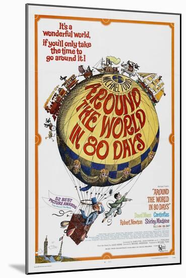 Around the World In 80 Days, 1956, "Around the World In Eighty Days" Directed by Michael Anderson-null-Mounted Giclee Print