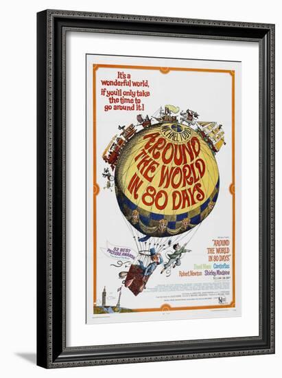 Around the World In 80 Days, 1956, "Around the World In Eighty Days" Directed by Michael Anderson-null-Framed Giclee Print