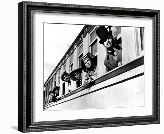 Around The World In Eighty Days, Cantinflas, Shirley MacLaine, David Niven, 1956-null-Framed Photo