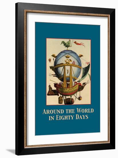 Around the World in Eighty Days-null-Framed Art Print