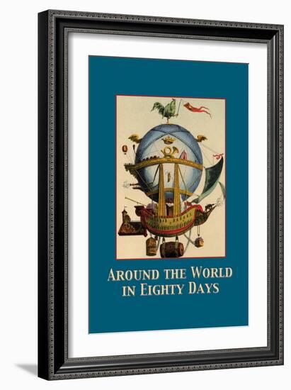 Around the World in Eighty Days-null-Framed Art Print