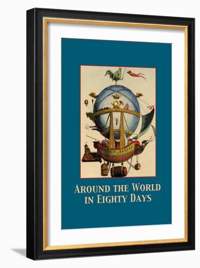 Around the World in Eighty Days-null-Framed Art Print