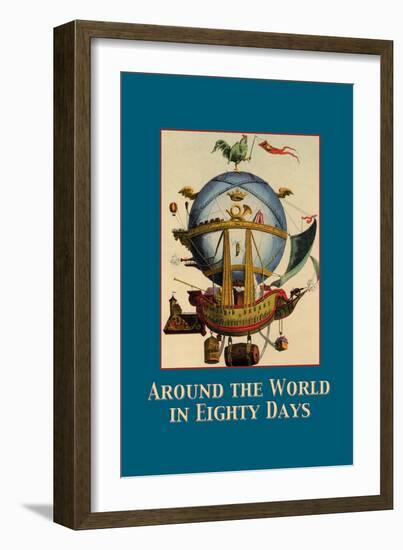 Around the World in Eighty Days-null-Framed Premium Giclee Print