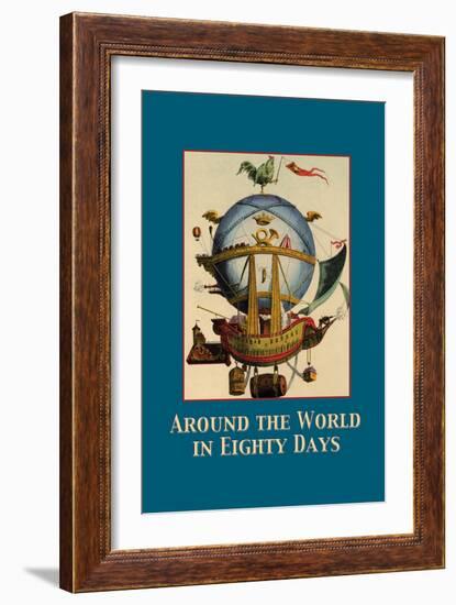 Around the World in Eighty Days-null-Framed Premium Giclee Print