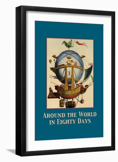 Around the World in Eighty Days-null-Framed Premium Giclee Print