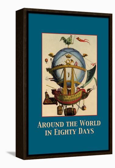 Around the World in Eighty Days-null-Framed Stretched Canvas