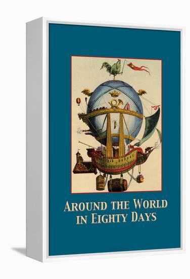 Around the World in Eighty Days-null-Framed Stretched Canvas