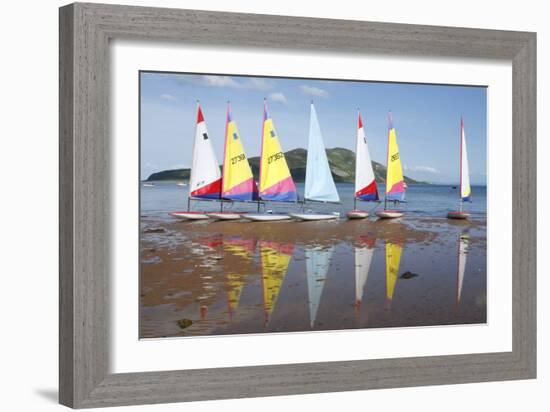 Arran Yacht Club, Lamlash, Arran, North Ayrshire, Scotland-Peter Thompson-Framed Photographic Print