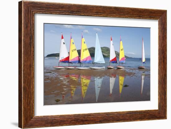 Arran Yacht Club, Lamlash, Arran, North Ayrshire, Scotland-Peter Thompson-Framed Photographic Print