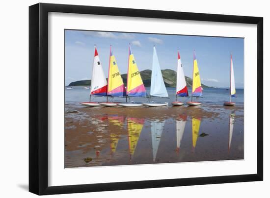 Arran Yacht Club, Lamlash, Arran, North Ayrshire, Scotland-Peter Thompson-Framed Photographic Print